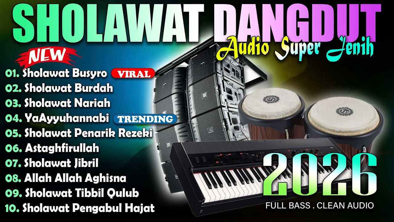 SHOLAWAT SPESIAL IDUL FITRI PALING DI CARI | Sholawat Nariyah, Sholawat Jibril | LAGU ISLAMI TERBAIK