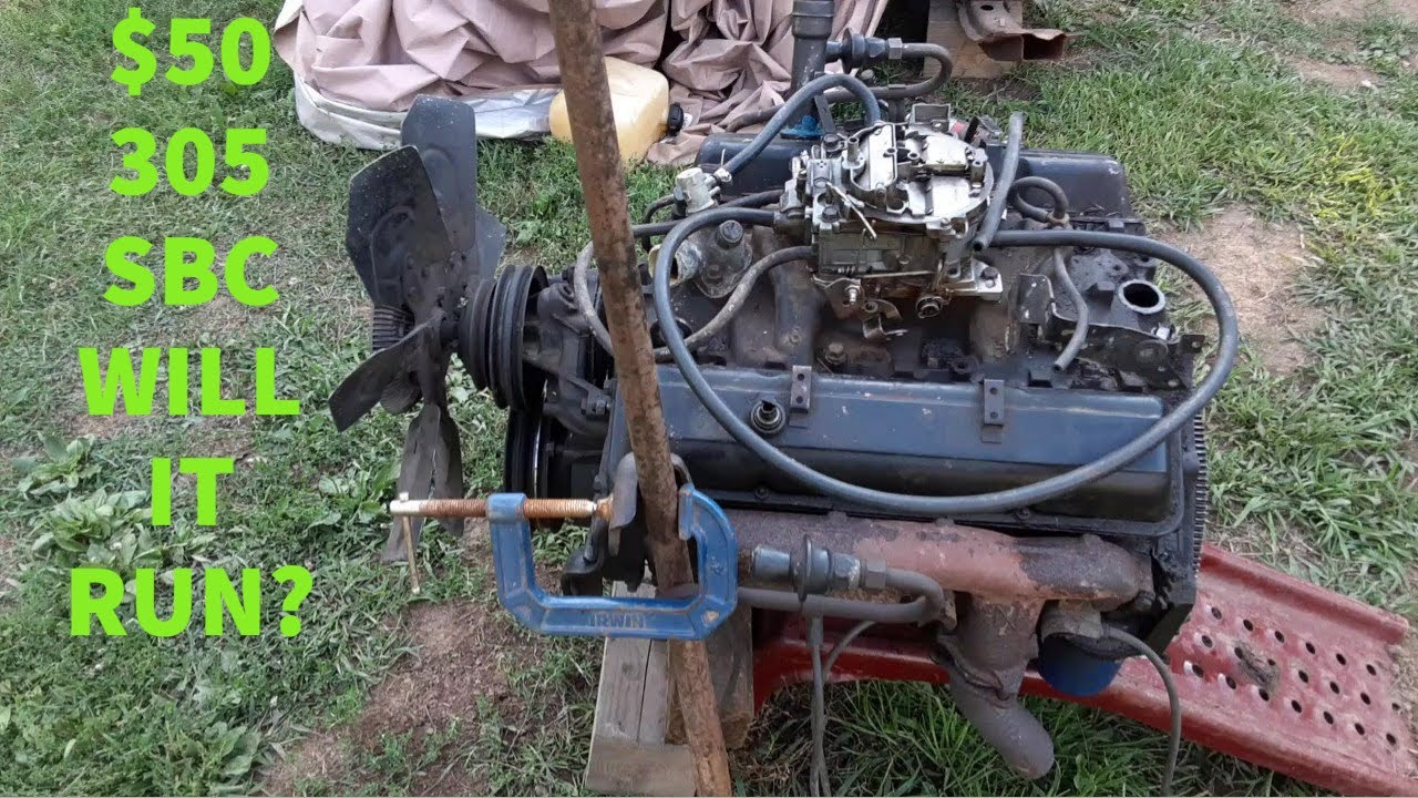 $50 Chevy 305 Will It Run?