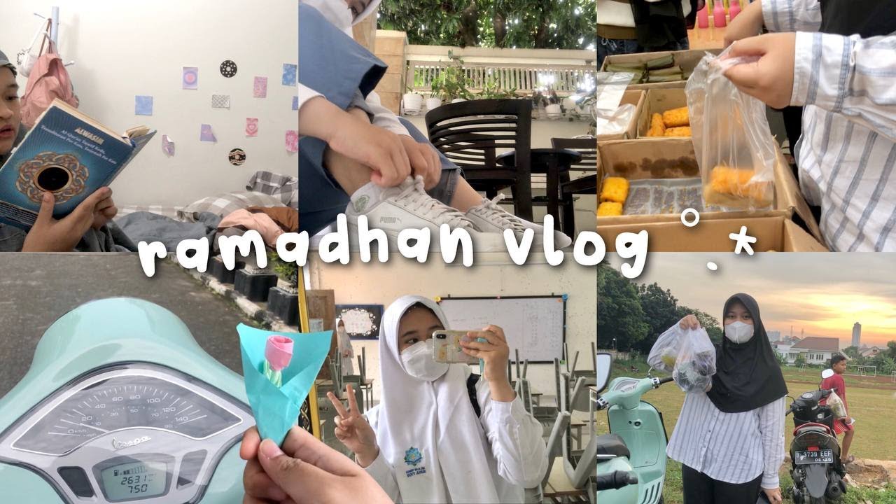 ramadhan vlog.•*:｡✩: sahur, berburu takjil, ngabuburit bareng temen💫 | Safana Najla
