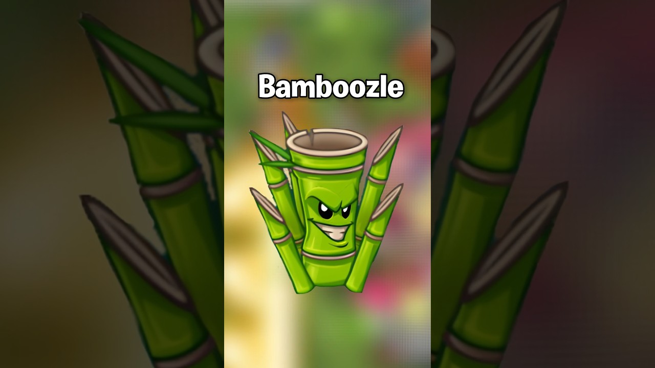 NEW Bamboozle plant in PvZ2 Gardendless #shorts #pvz #pvz2