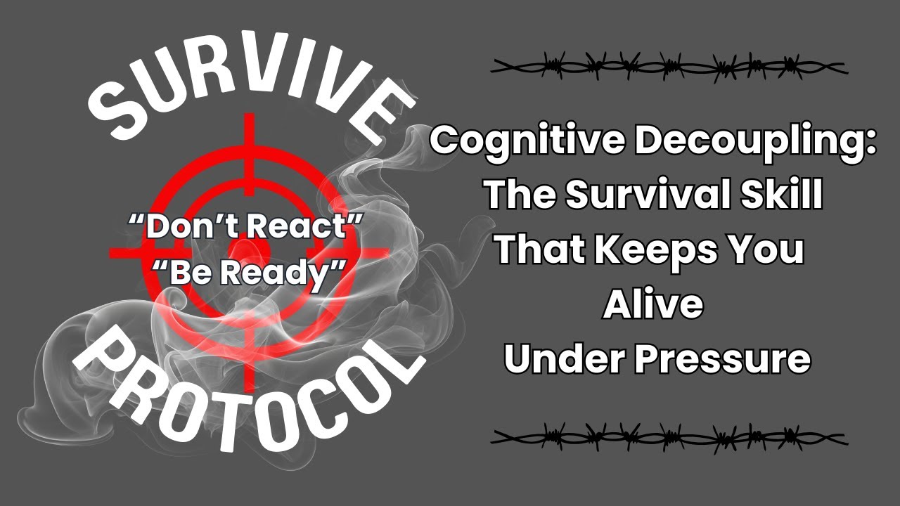 Cognitive Decoupling: The Survival Skill That Keeps You Alive Under Pressure.