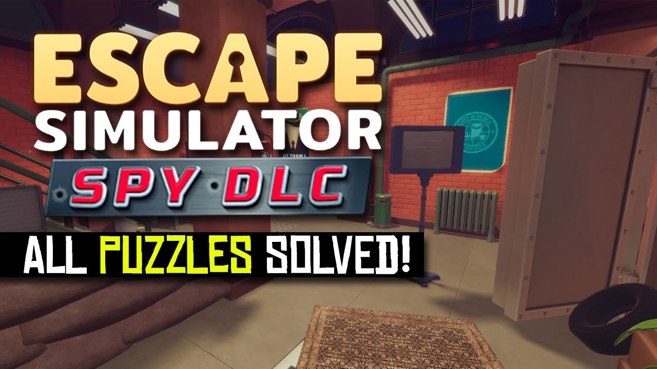 Agency Workshop SPY DLC | Puzzle Walkthrough Guide #EscapeSimulator