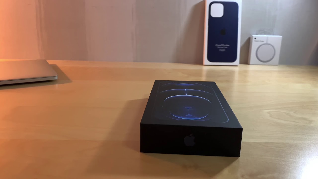 Unboxing mein neues iPhone 12 Pro Max in Pazifikblau