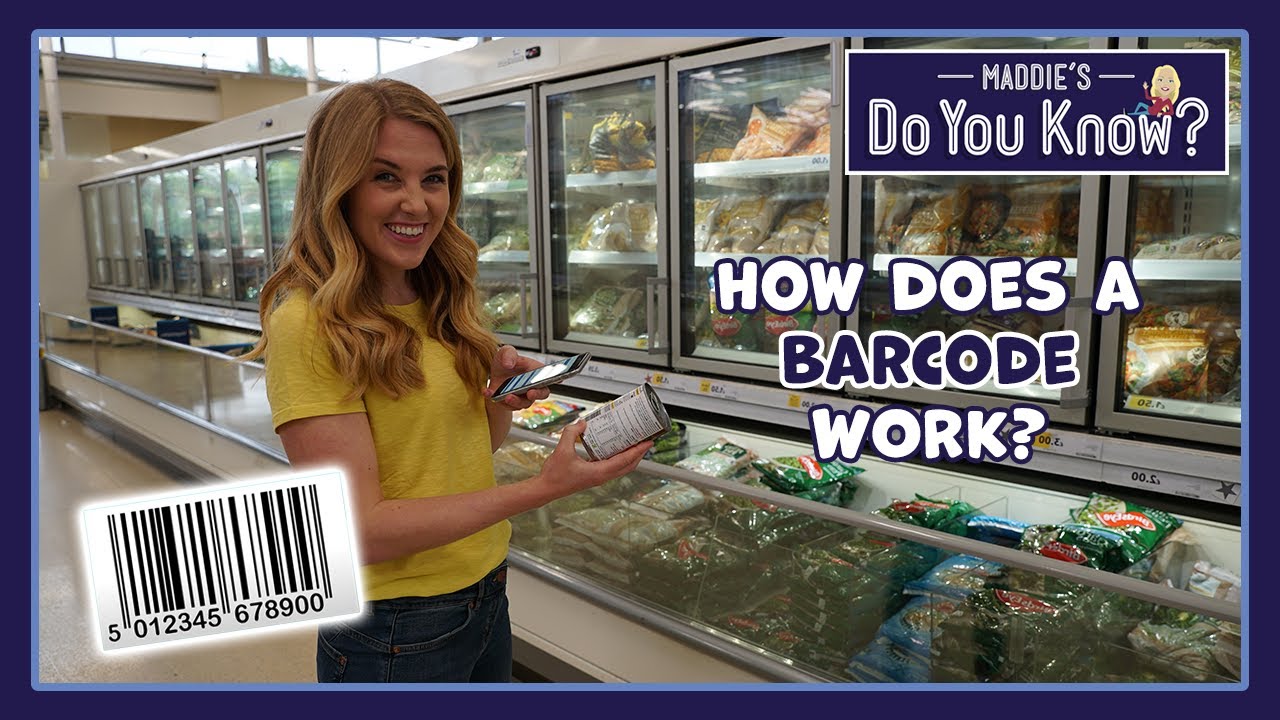 How does a Barcode work? 🛒 Maddie's Do You Know 👩