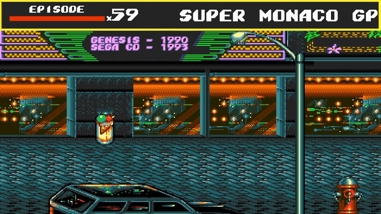 Super Monaco GP - Genesis Vs Sega CD