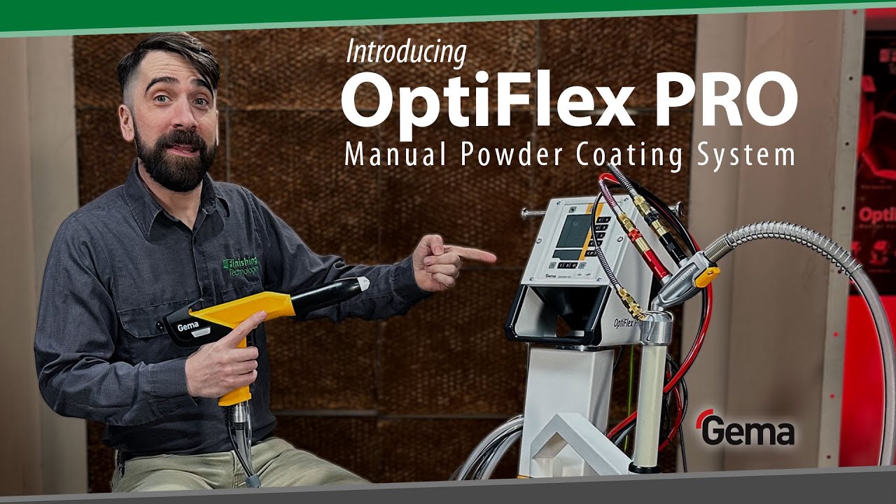 Gema OptiFlex PRO Manual Powder Coating System