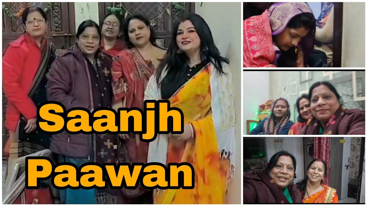 Hum sab mile bahut dino baad milkar ki Masti bhabhi ke yha saanjh pawan mai 
