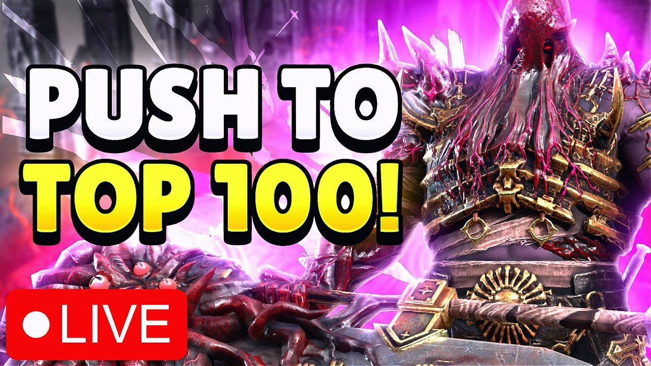 Live Arena Top 100 Push Then Titus AUTO CHIMERA!