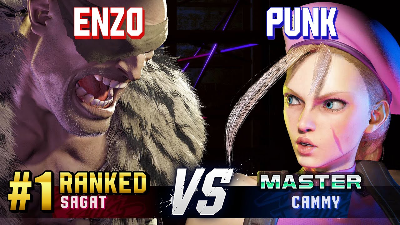 SF6 ▰ ENZO (#1 Ranked Sagat) vs PUNK (Cammy) ▰ High Level Gameplay