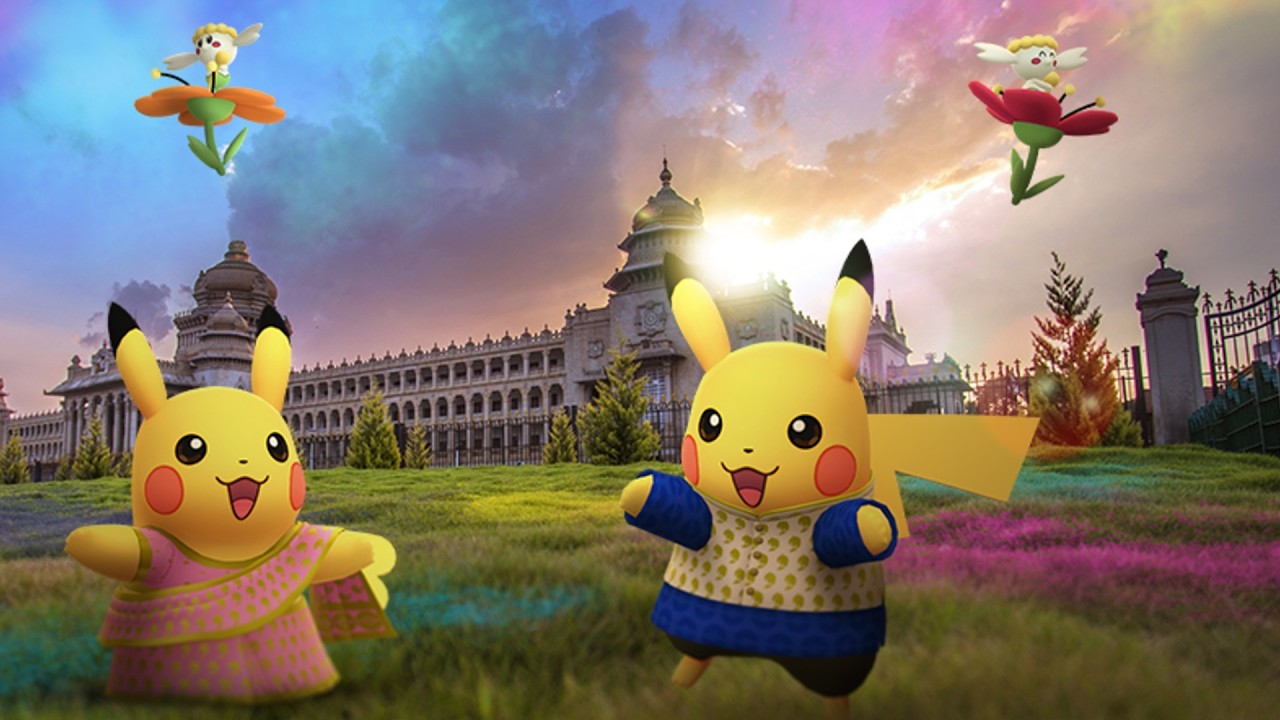 Kurta and Saree Pika raids & Great League Gbl Battles Live Pokemon Go