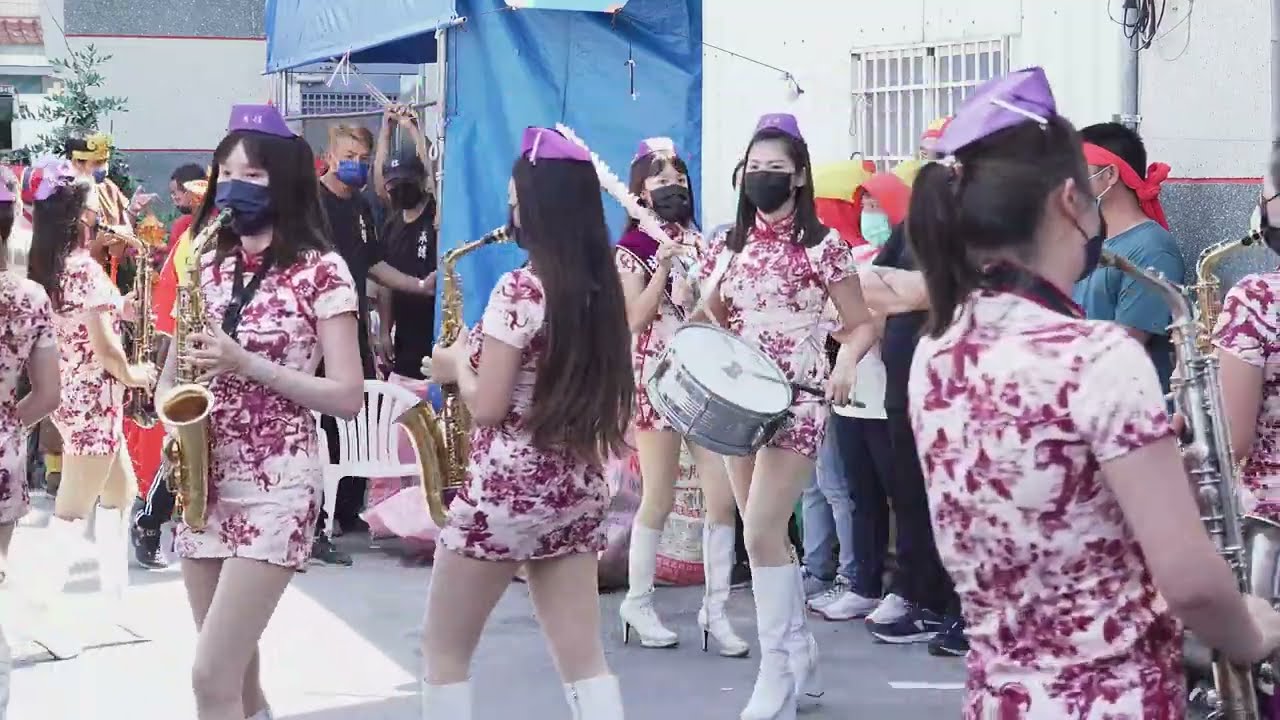 告別式女子樂團 林內秀娟女子樂團 告別式錄影 INSTA 360 ONE R 雙機錄影 雲林阿輝 0953366372