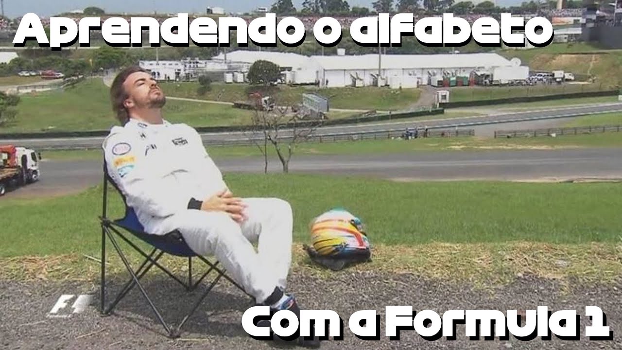 Aprendendo o alfabeto com a Formula 1 | Learning the alphabet with Formula 1