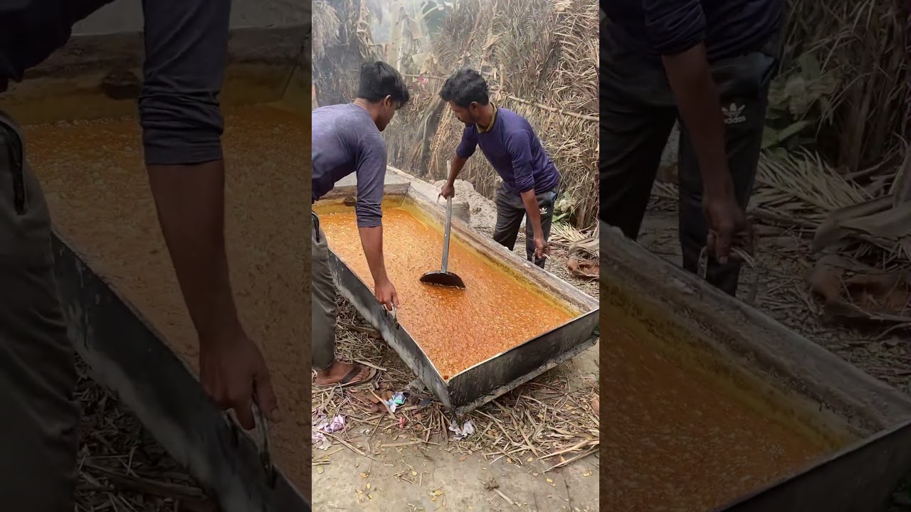 The Art of Making Elegant Date Molasses Cake #shorts