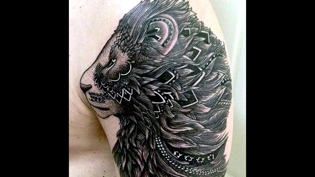 Lion Tattoos For Men