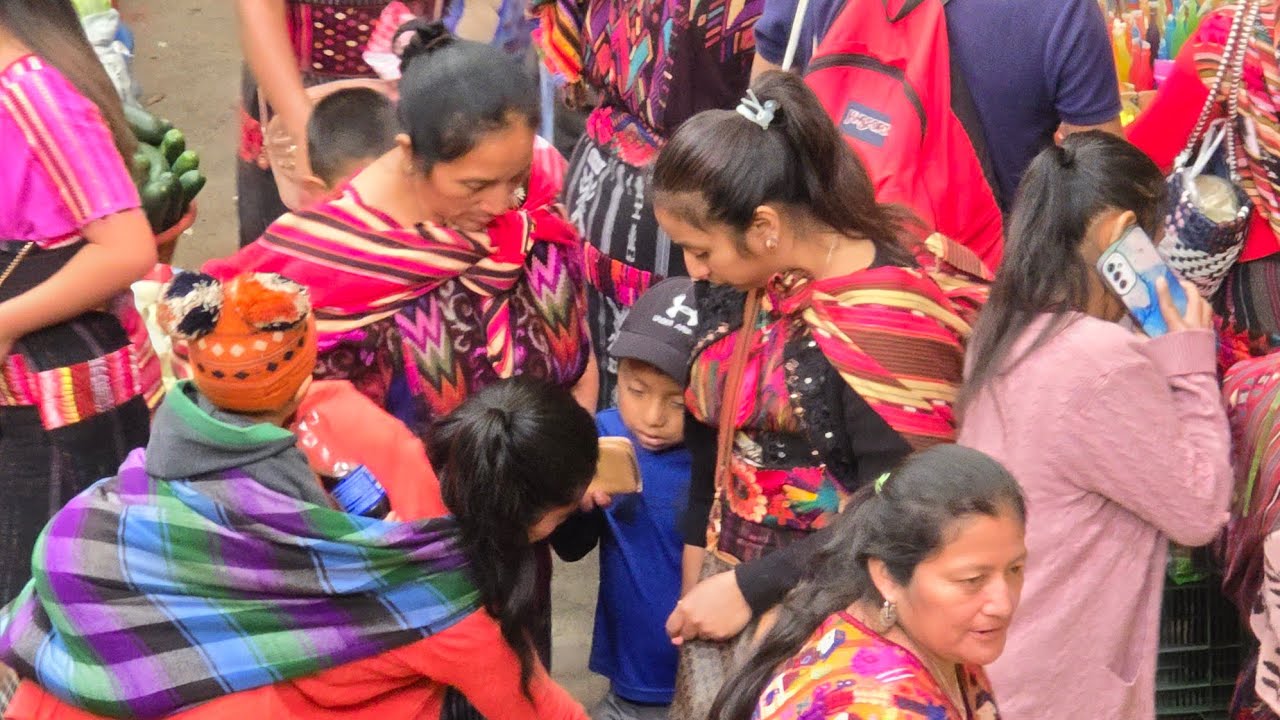 Guatemala'24,  mercado de Chichicastenango