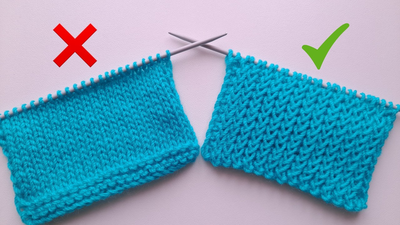🧶 SO FLAUSCHIG! 😍 Du wirst NIE WIEDER glatt rechts auf die gleiche Weise stricken! 🔥👏
