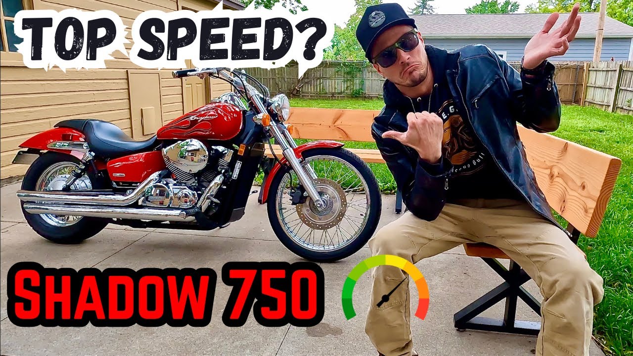 Honda Shadow 750 TOP SPEED CHALLENGE / How Fast is It?