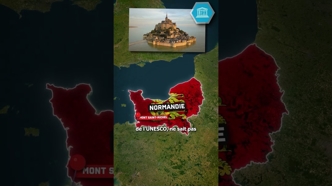L&rsquo;incroyable G&eacute;ographie de la Normandie #normandie #france