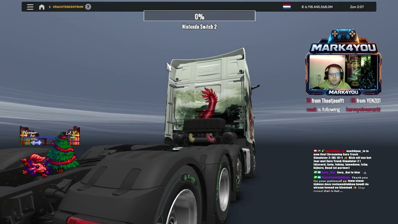 [NL 18+] ✨ Kick-off van het Jaar met Euro Truck Simulator 2 ( !discord, !join, !shiny, !meedoen, !