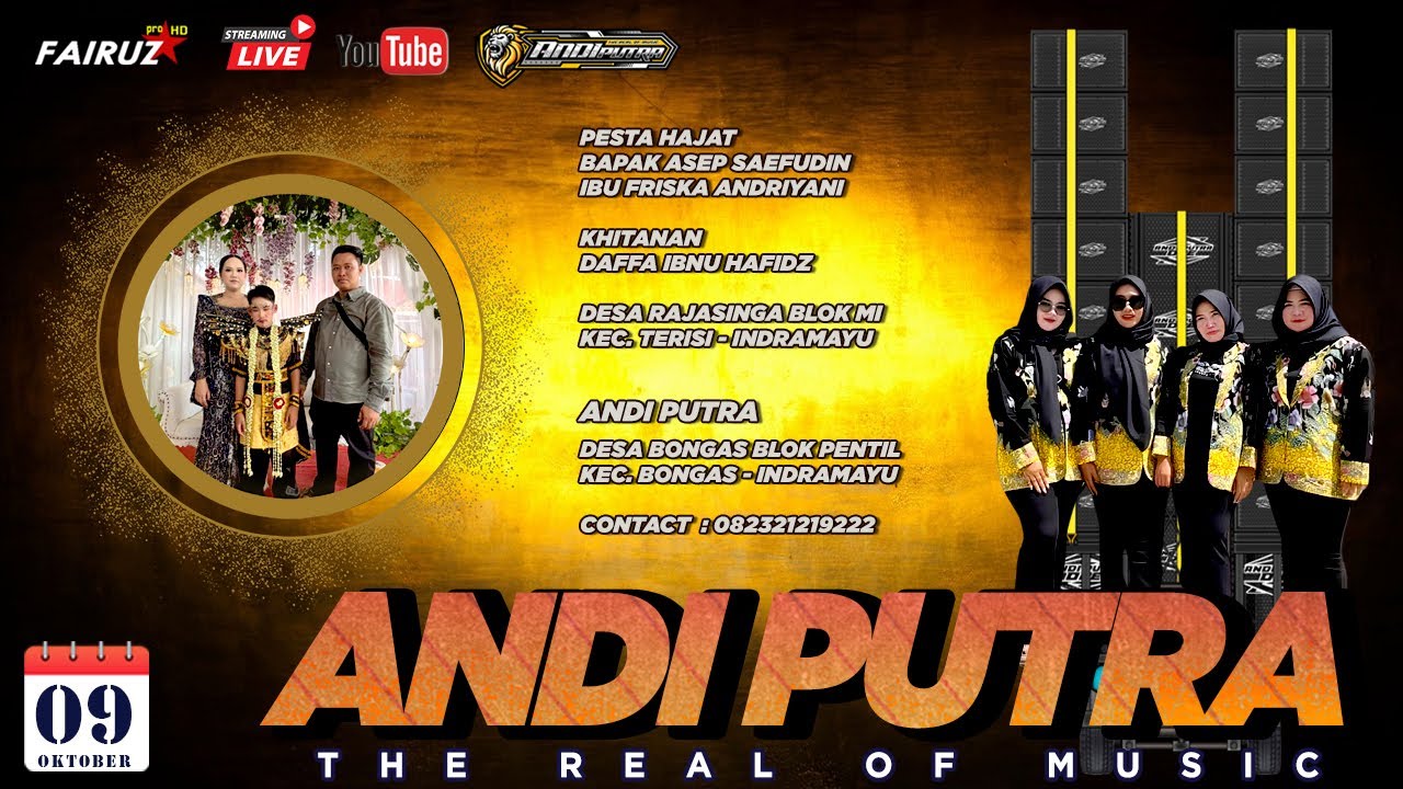 🔴 LIVE | ANDI PUTRA ONE | DS RAJASINGA BLOK MI KEC. TERISI - INDRAMAYU | KAMIS 09 SEPTEMBER 2025