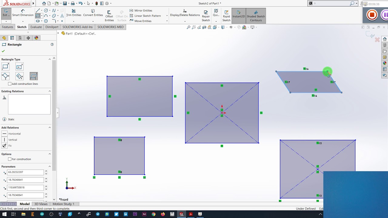 CHAPTER 2 Sketch Entities and Tools (عربي)