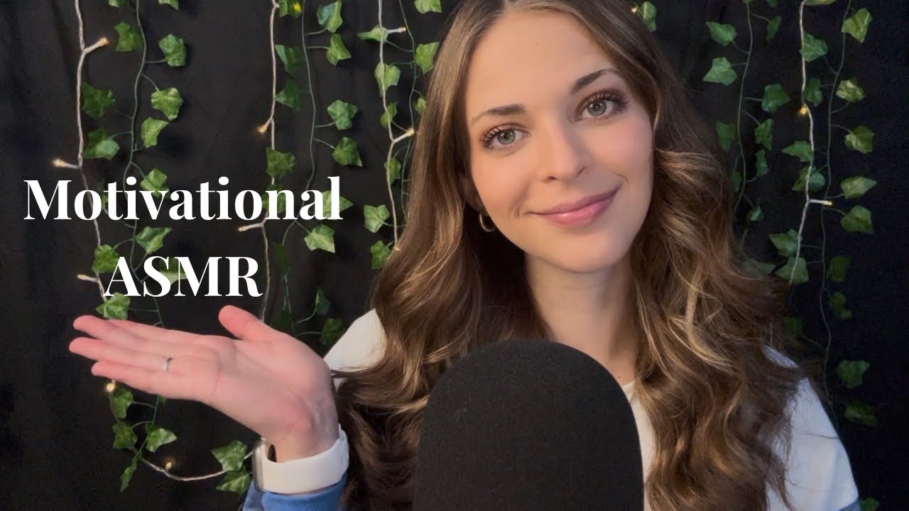 Motivational ASMR For Comfort, Confidence, and Peace 💙