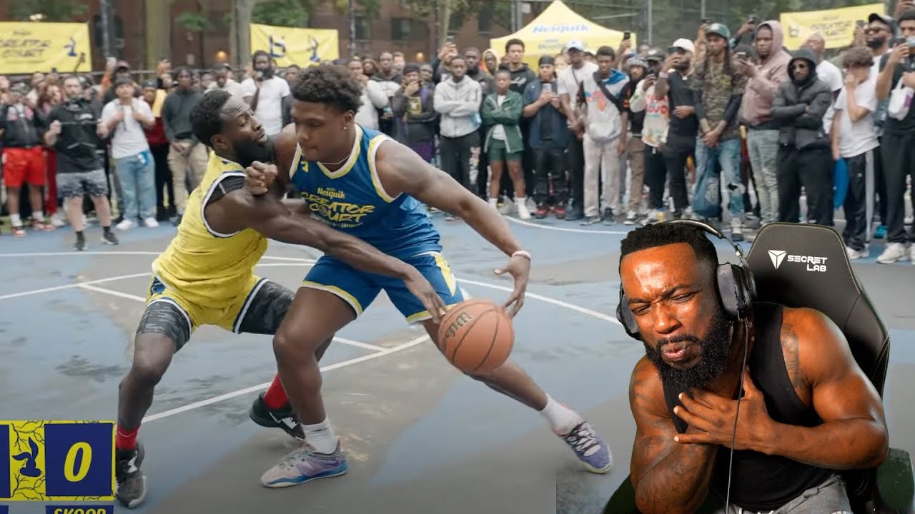 TOUGHEST BULLY BALL 1v1 EVER! Nas vs Uncle Skoob! I LIKES THIS!!