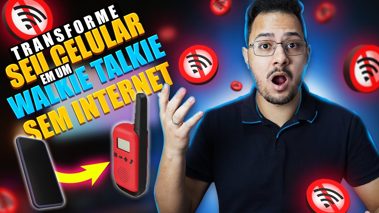 📲Transforme seu Celular em um Walkie Talkie sem internet !