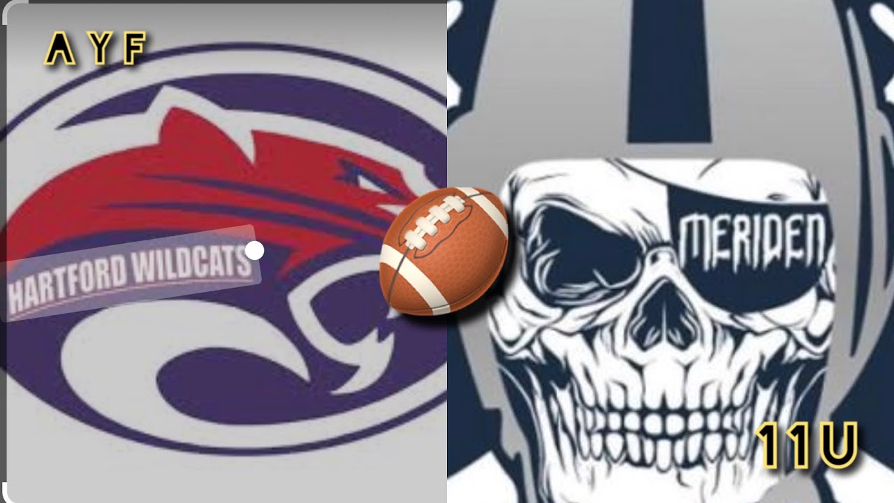 HARTFORD WILDCATS  🏈 MERIDEN RAIDERS 2022 AYF FULLGAME HIGHLIGHTS