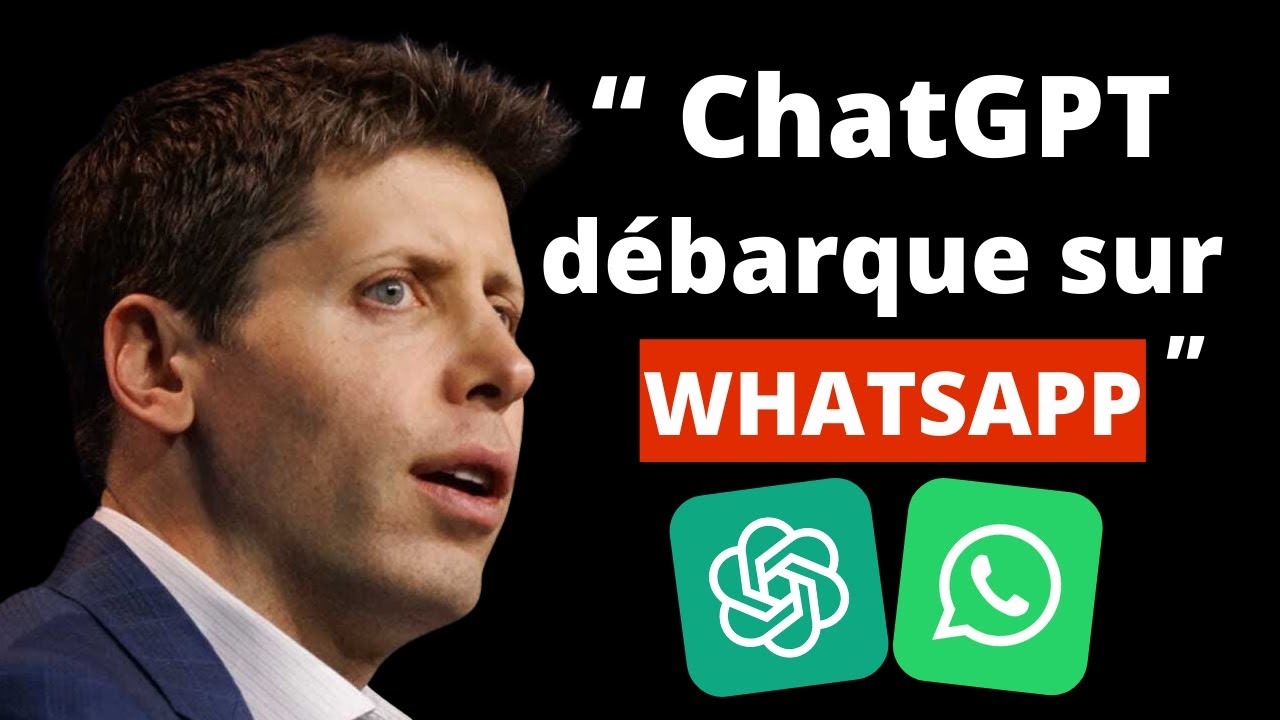 Nouveau: ChatGPT sur WhatsApp (Juste Incroyable !)
