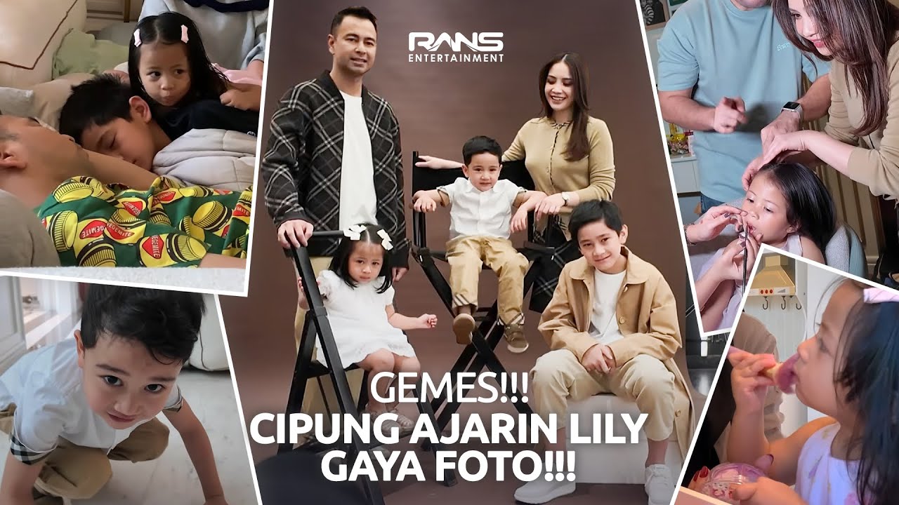 JELANG LEBARAN!! RAFFI NAGITA FOTOSHOOT SEKELUARGA!! LILY SIBUK JADI MUA KELUARGA!!