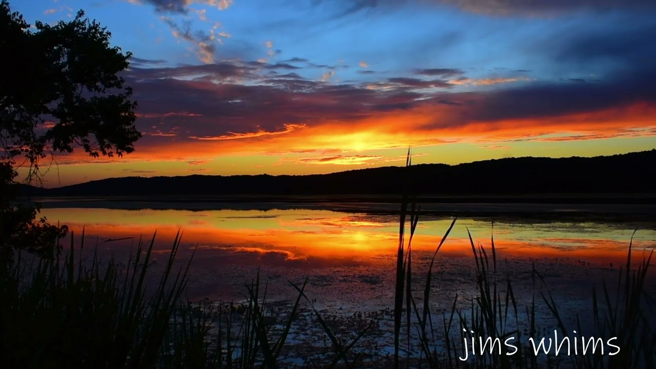 Sunset Tales:  Warm After Glow of Reflections