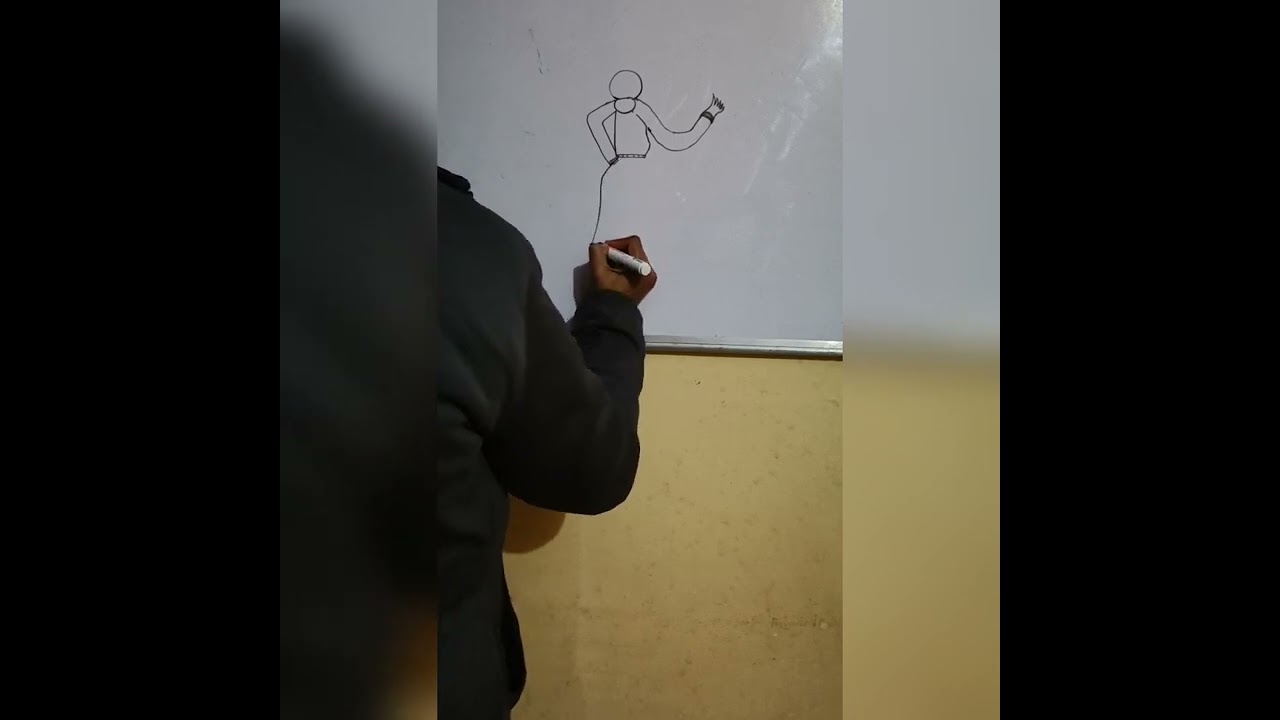 How to draw a beautiful girl ❤️❤️#shortvideo #sub#shortvideo#pgplus