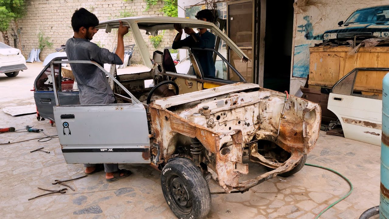 Suzuki FX Full Rust Repair | Body Restoration Process | Complete Rebuild