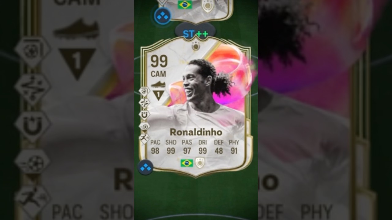 Skilling is easy with 99 Ronaldinho 🇧🇷🪄 #eafc #eafc25 #fc25 #fut #football #shorts