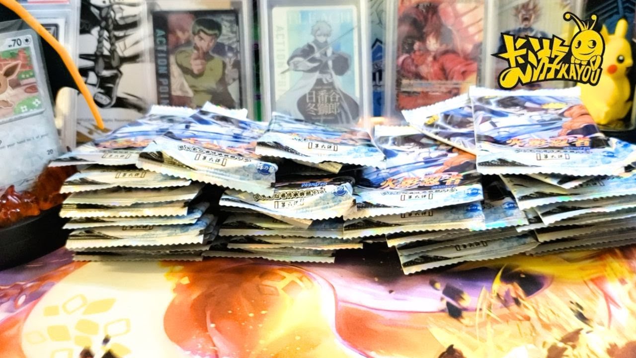 Let's open more Tier 4 wave 6 booster packs from Naruto Kayou!!!
