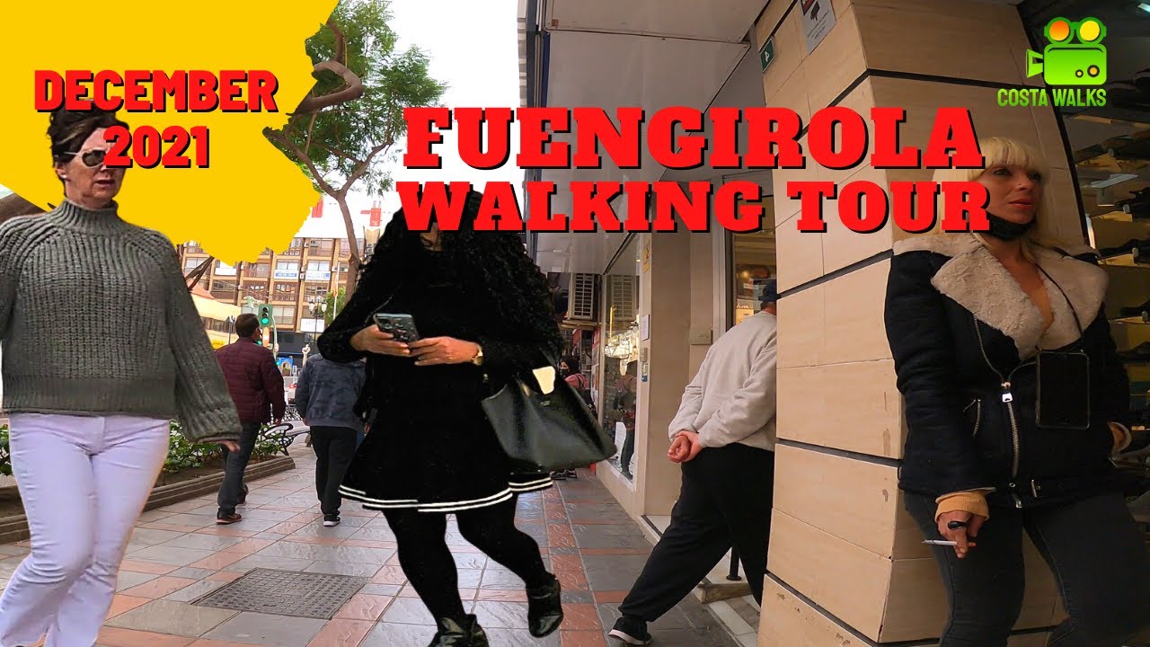 Fuengirola, Costa Del Sol, Walking Tour, December 2021, Malaga, Spain