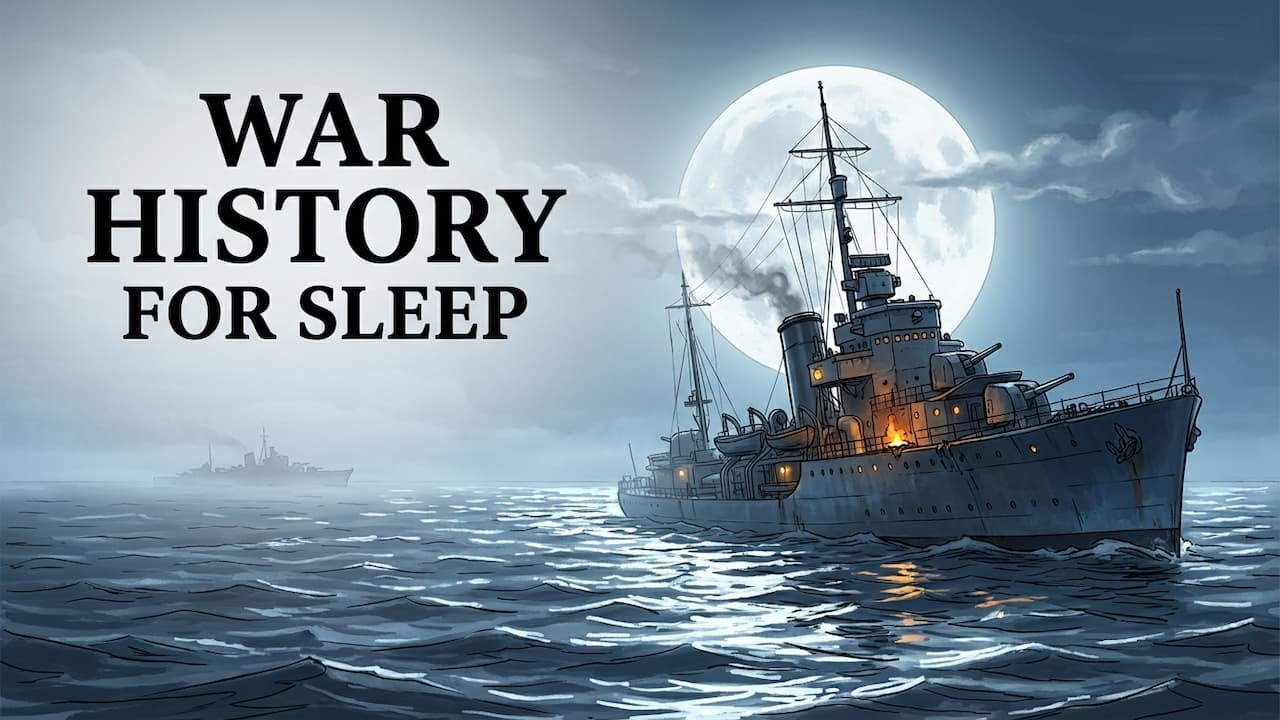 Waiting for Rescue in the Pitch Black | War History For Sleep