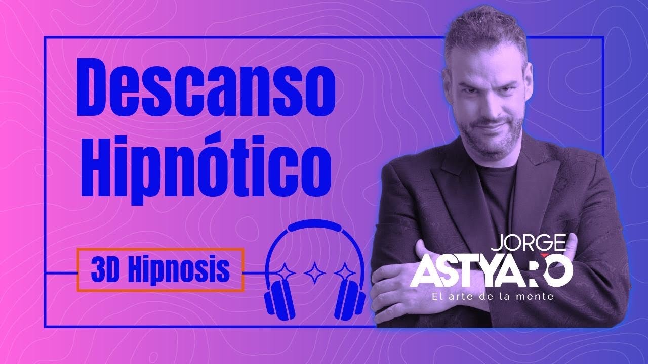 DORMIR y  DESCANSAR profundamente con  HIPNOSIS, audio 3D, ASMR (Jorge Astyaro)