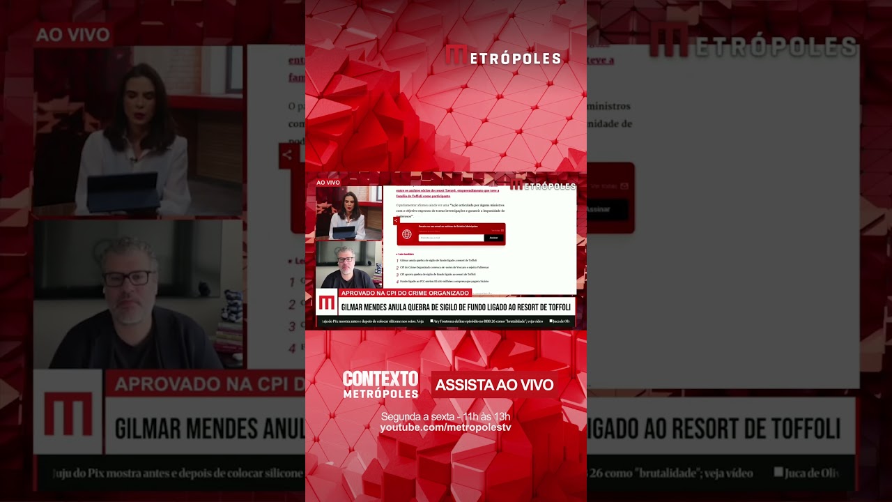 Relator da CPI do Crime critica Gilmar e fala em &ldquo;muro de prote&ccedil;&atilde;o&rdquo;