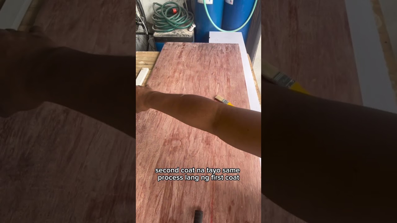 Sanding Sealer Application | Step-by-Step #sandingwood #diy #youtubeshorts 