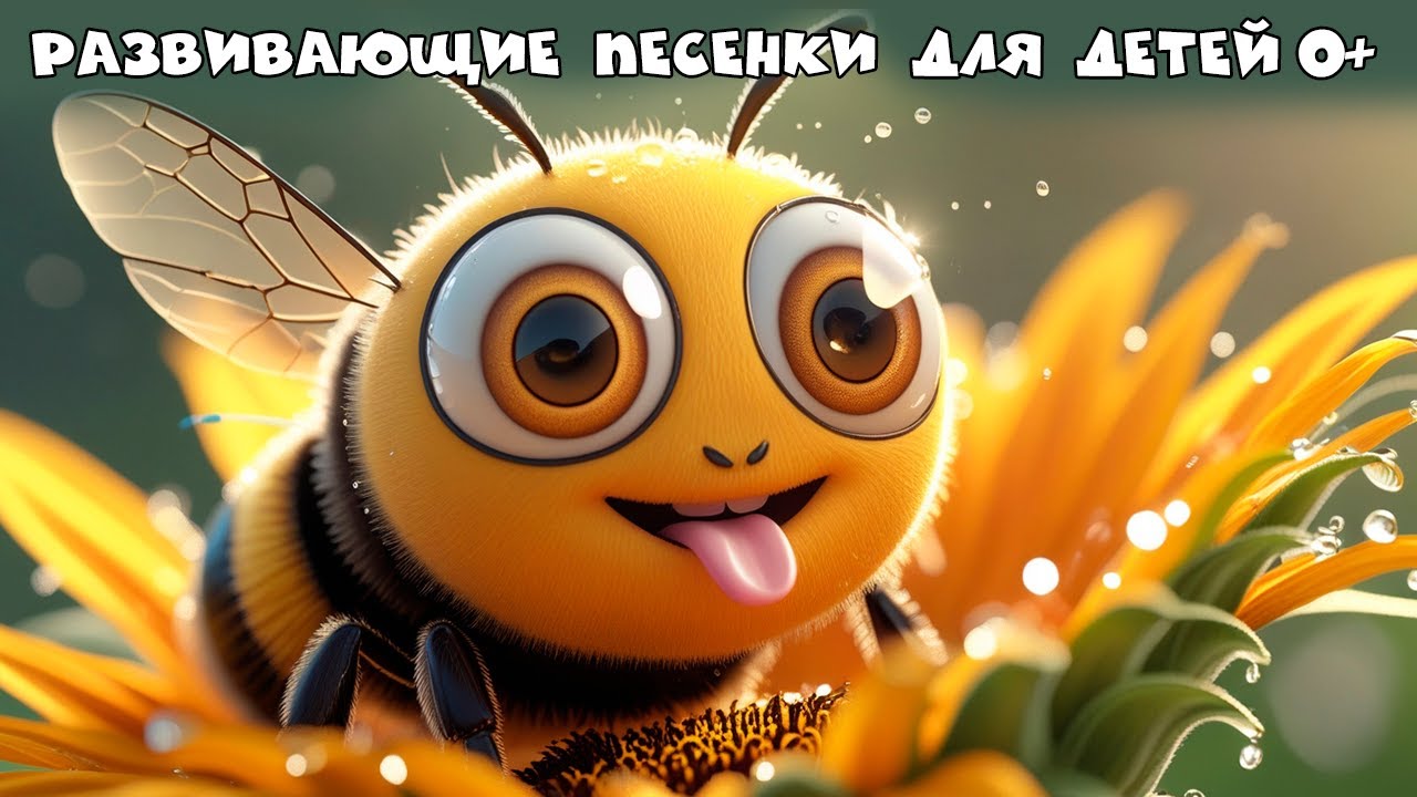 🎵 Развивающие детские песенки 🌈 Веселый музыкальный микс для детей. Учимcя и поём вместе!