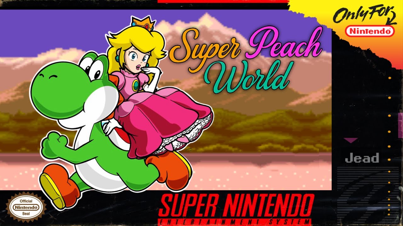 Super Peach World by Jead (2020) - SMW Romhack [SNES]