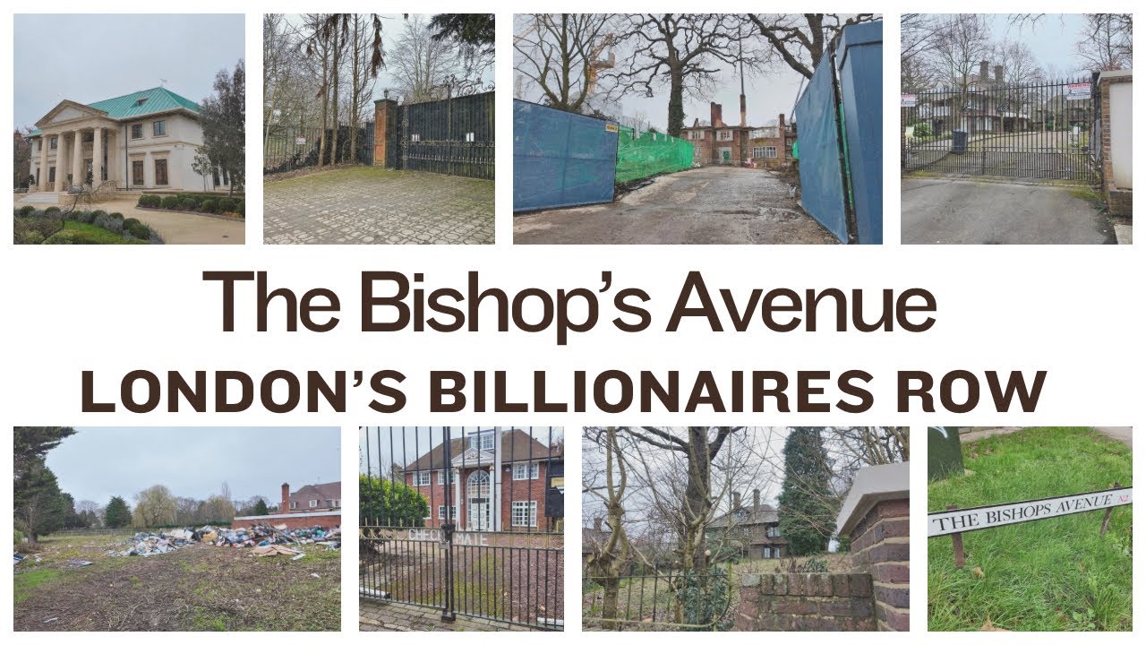 London’s Billionaires Row | The Bishops Avenue | Incredible Mansions in Disrepair
