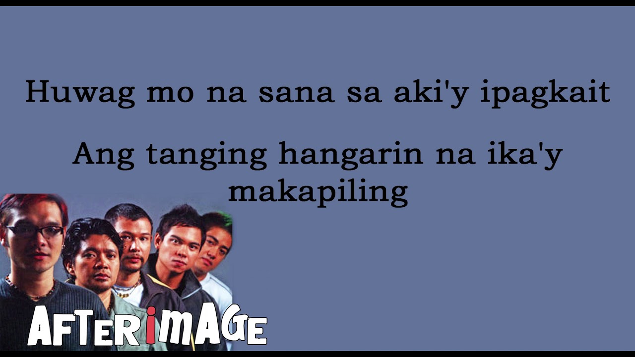 Tag Araw - by Afterimage (w/ Lyrics) HD