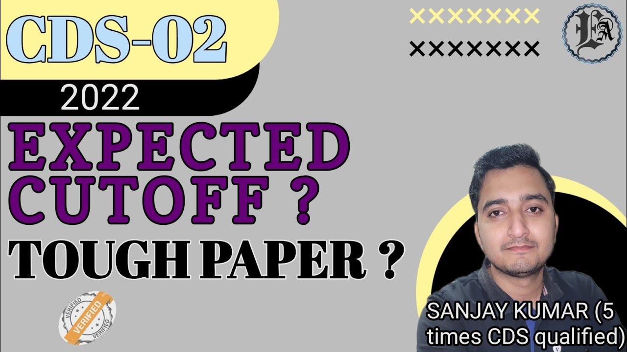 cds 2 2022 || expected cut off || most accurate || low cutoff