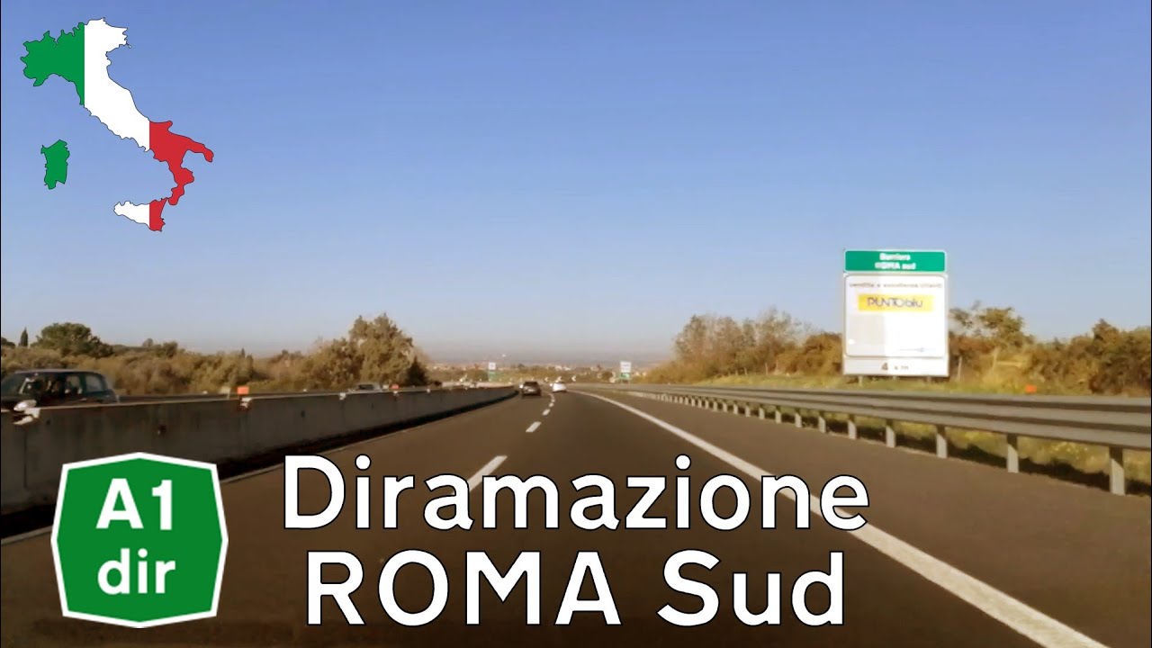 Italy (I): A1dir into Rome w/ Road to Naples
