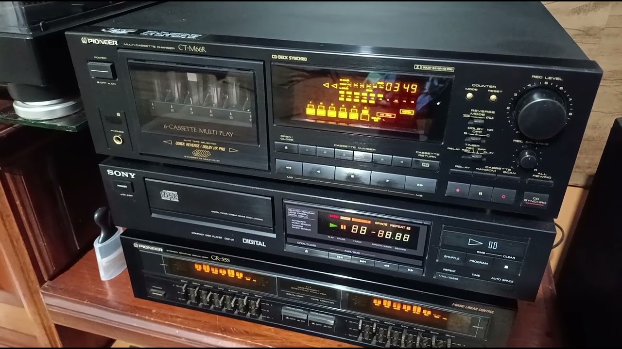 Tape deck pionner CT-M66R 