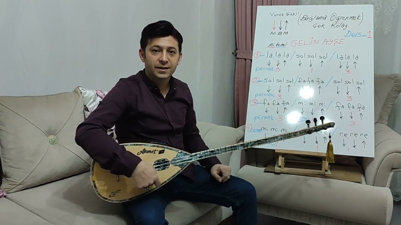 GELİN AYŞE/UZUN SAP BAĞLAMA/ SOLFEJ DERSİ