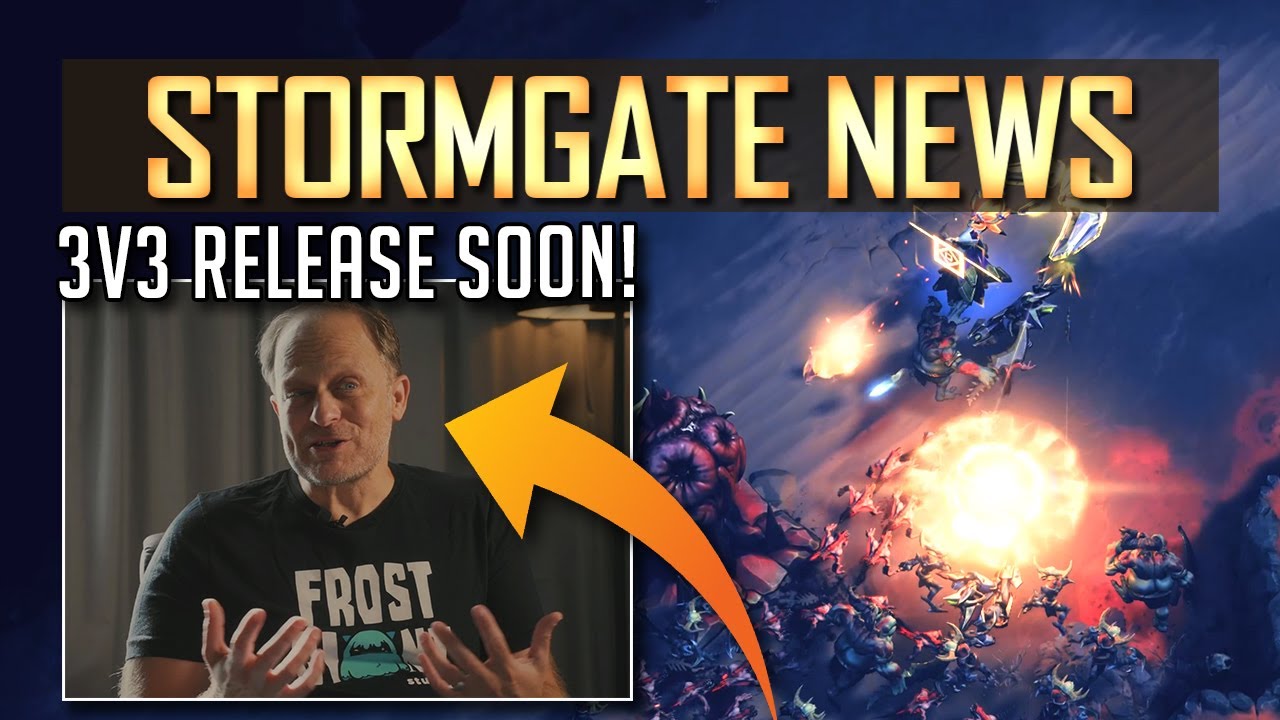Stormgate ► Tim Morten on 3v3's Release Date, Content Roadmap, Giving Feedback, & More